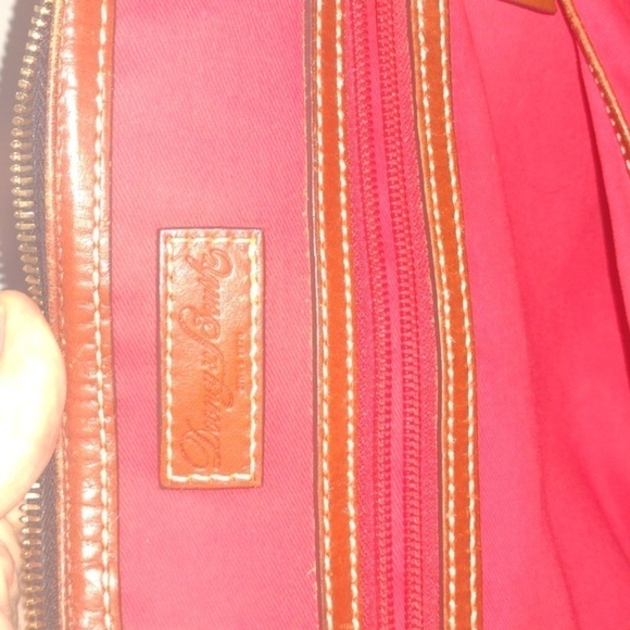 Dooney & Bourke Black Ostrich Zip Zip Satchel - Picture 6 of 16